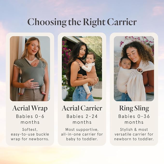 WildBird - Aerial Buckle Carrier - 2-24 Months - Standard Acadian - Front or - Image 8
