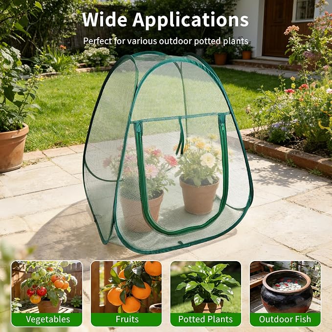 2PCS Mesh Plant Protector Tent from Animals - Image 7