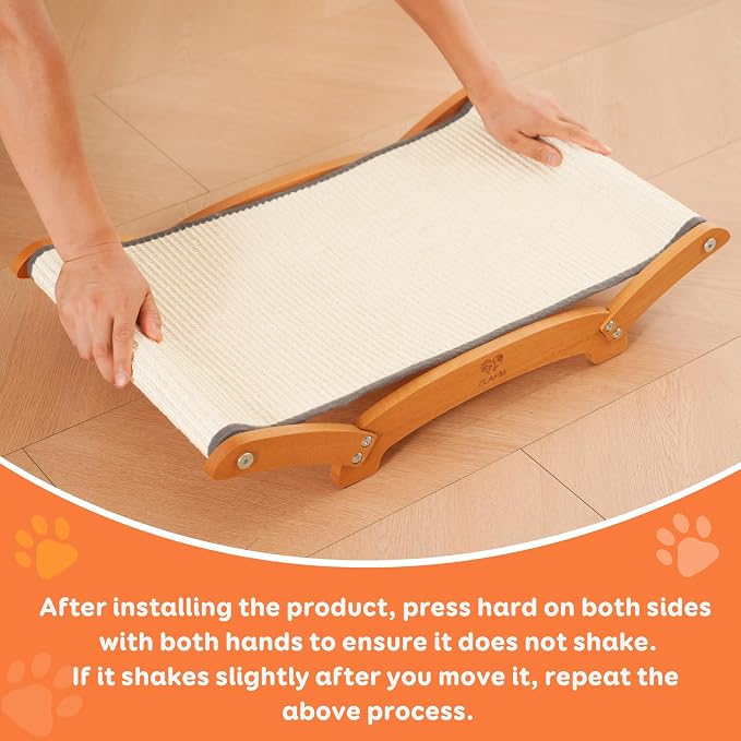 Extra-Larger Sisal Cat Scratcher Bed, Durable Cat Scratching Post - Image 8