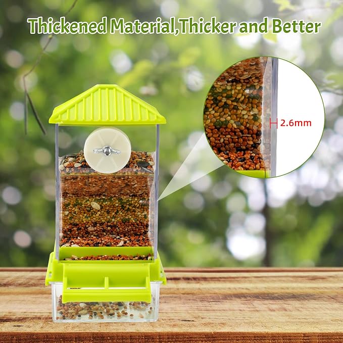 Rypet No Mess Automatic Bird Feeder - Image 3