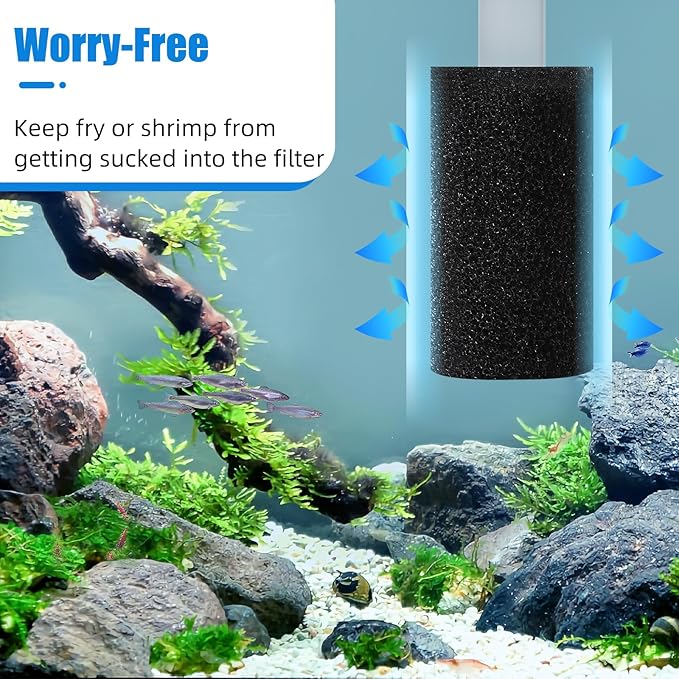 AQUANEAT 6-Pack Pre-Filter Sponge - Image 3