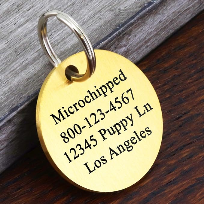 Ultra Joys Custom Personalized Pet ID Tag - Image 4