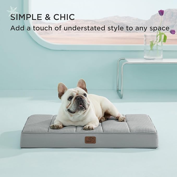 Bedsure Cooling Dog Bed for Medium Dogs - Image 6