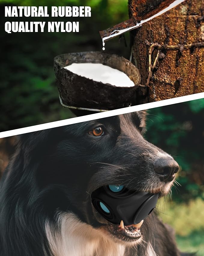 Mewlmart Giggle Ball for Dogs Owl Toys for Aggressive Chewers Punching Balls - Image 4