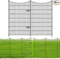 10 Panels Decorative Garden Fence by OutdoorFence