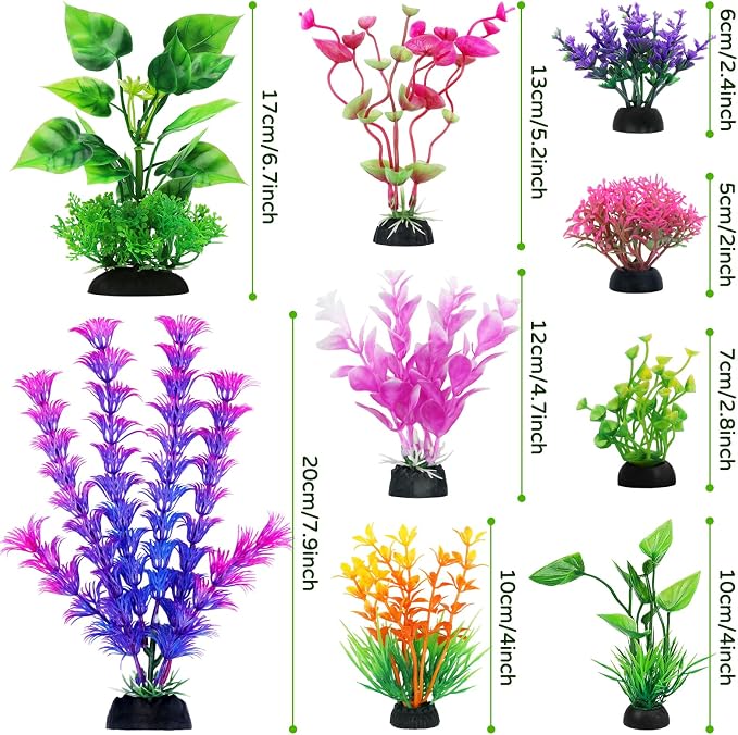 Aquarium Decorations Plants, Colorful Fish Tank Accessories, Fish Tank Plants - Image 3