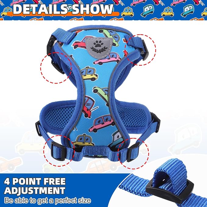 KOOLTAIL Cat Harness and Leash Set, Escape Proof - Image 2