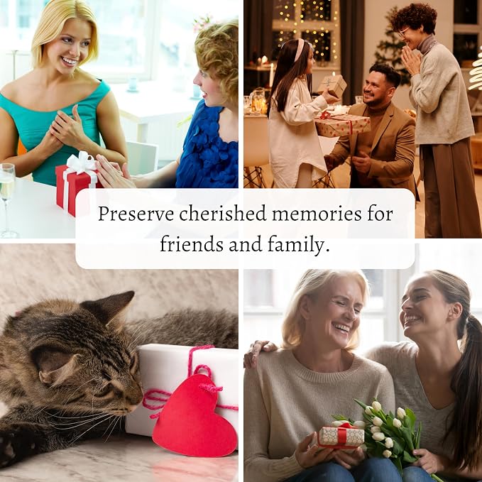 Custom Pet Photo Keychain Personalized Photo Pawprint Dog Tag Keychain Engraved - Image 7