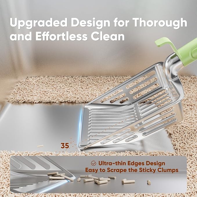 Metal Cat Litter Scoop, Large Cat Scooper - Image 4