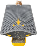 Cat Litter Mat - 23.2'' x 14.6'' Small Litter Trapping Mat, Waterproof by Powools