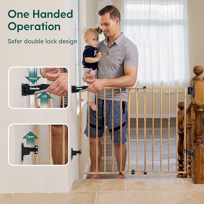Babelio 34" Extra Tall Baby/Dog Gate - Image 6