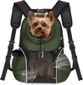 WOYYHO Pet Dog Carrier Backpack Small Dog Front Backpack Ventilated Mesh Dog by WOYYHO