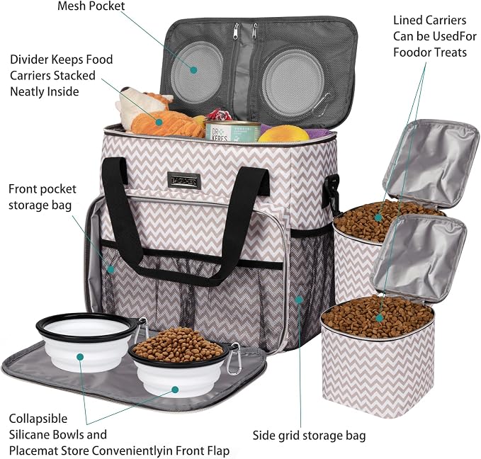 BAGLHER Dog Travel Bag, Pet Travel Bag, - Image 5
