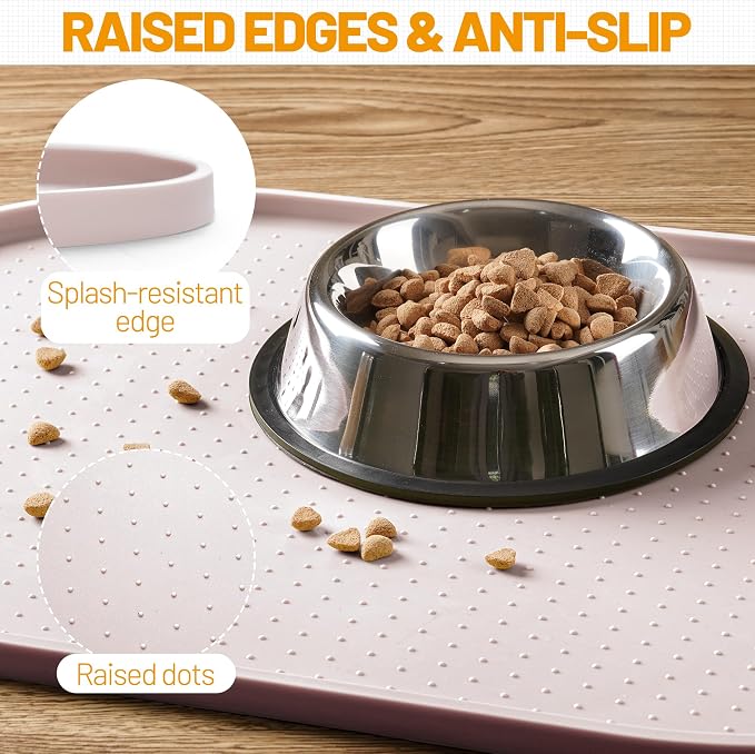 Hubulk 100% Waterproof Silicone Pet Feeding Mat - Image 3
