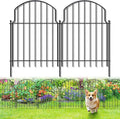 10Pcs Decorative Garden Fence, 20in/10.8ft Rustproof Metal Fences Animal by Tivray