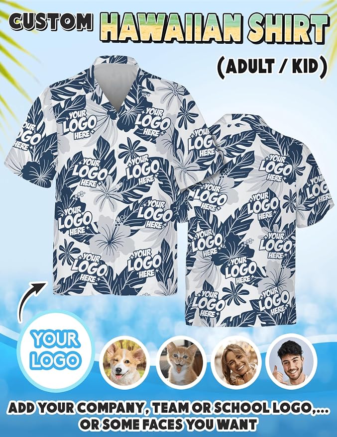 Custom Hawaiian Shirt with Face Photo Picture - Image 4