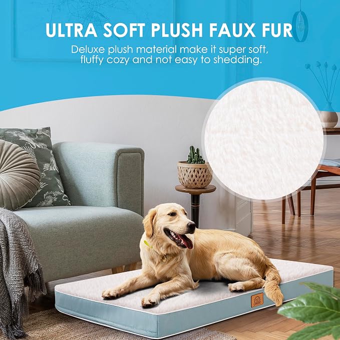 Orthopedic Dog Bed for Large Dogs and Extra Large Dogs, XL Waterproof Dog Bed - Image 4