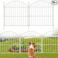 Decorative Garden Fence 24in x20ft, 10 Pack No Dig Fence Animal Barrier by Thrivinest