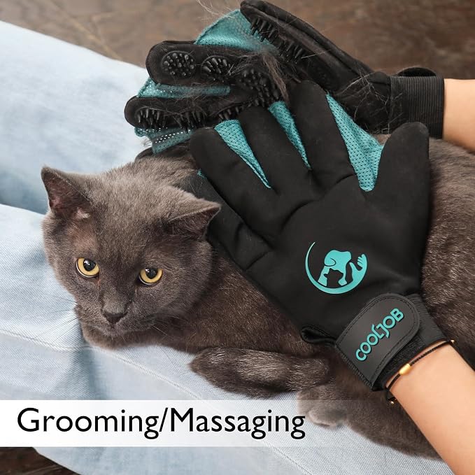 COOLJOB Patented Pet Grooming Gloves - Image 7