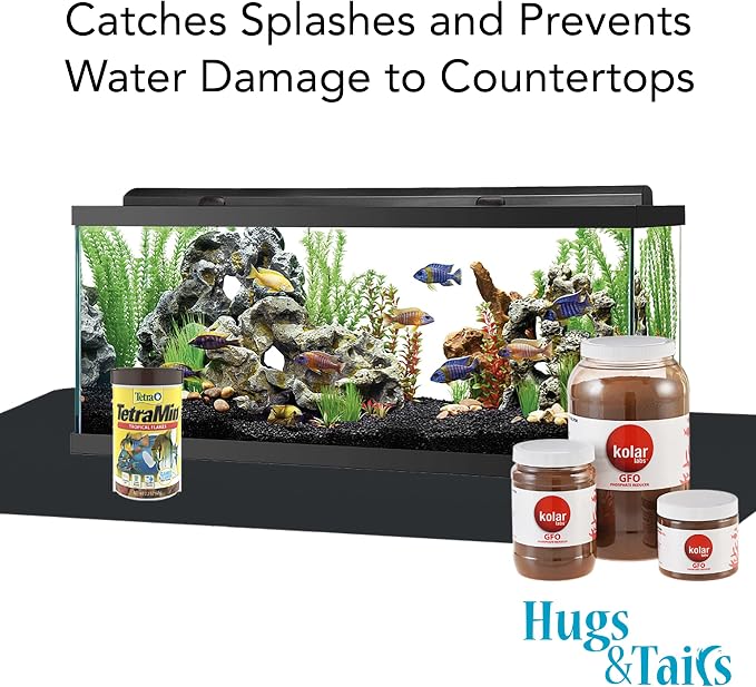 Under Pet Cage Mat for Bird Cages, Reptile Aquariums, Dog Kennels, - Image 8