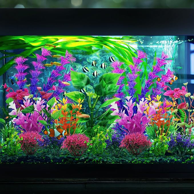 Aquarium Decorations Plants, Colorful Fish Tank Accessories, Fish Tank Plants - Image 5