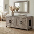 Homhedy Cat Litter Box Enclosure by Homhedy