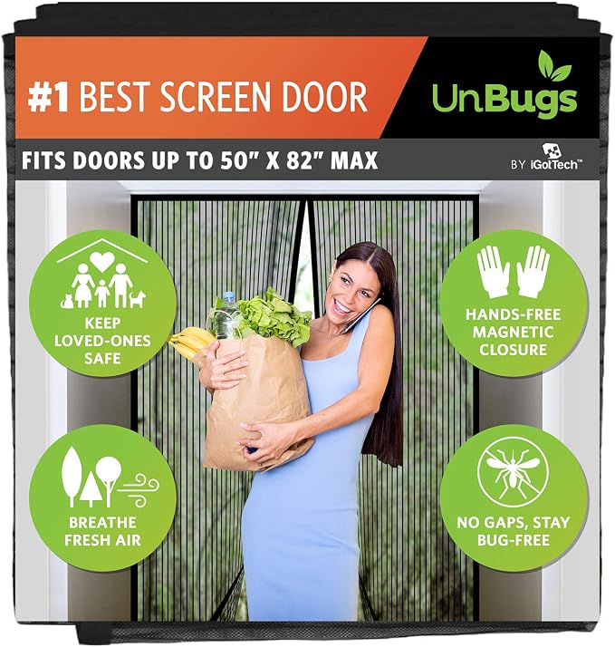 UnBugs Magnetic Screen Door by UnBugs