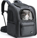 Pecute Cat Backpack Carrier, 30% Energy Saving Breathable Pet Backpack by pecute