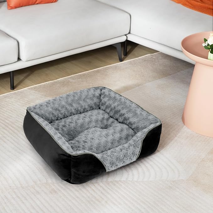 INVENHO XX-Large Dog Bed Rectangle Washable Orthopedic Soft Calming Sleeping - Image 7