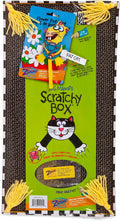FAT CAT Big Mama's Scratch Cat Toy Box Includes 100% Organic Catnip Grown In by Petmate