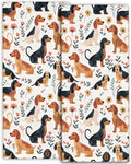 Cute Dachshund Hand Towels by amepay