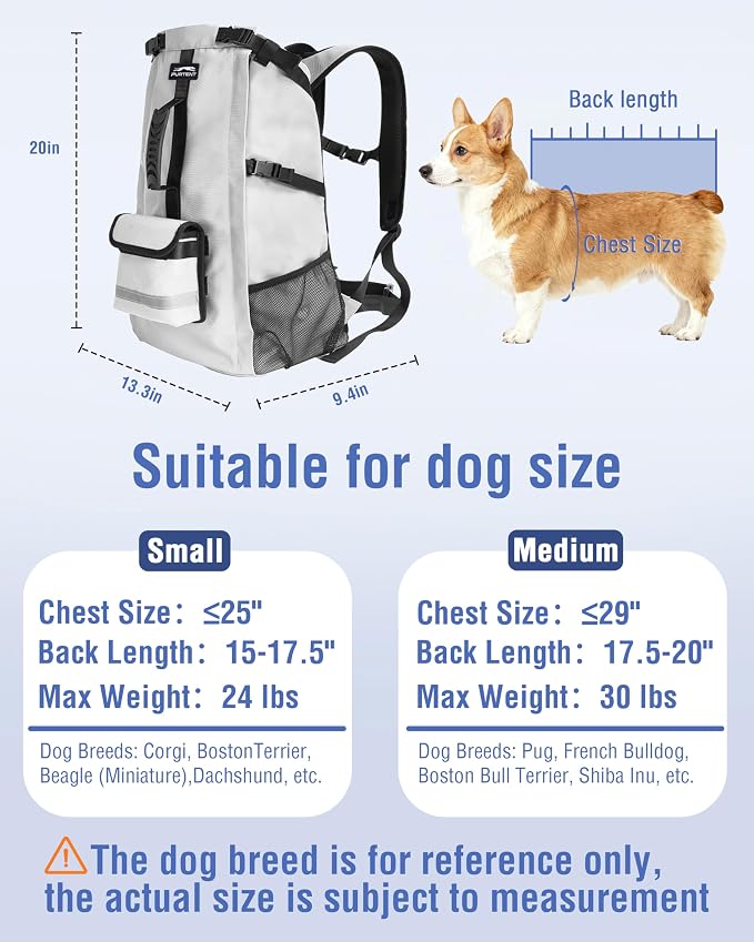Dog Backpack for Small & Medium Dogs – 4-Layer Safety Pet Carrier - Image 5