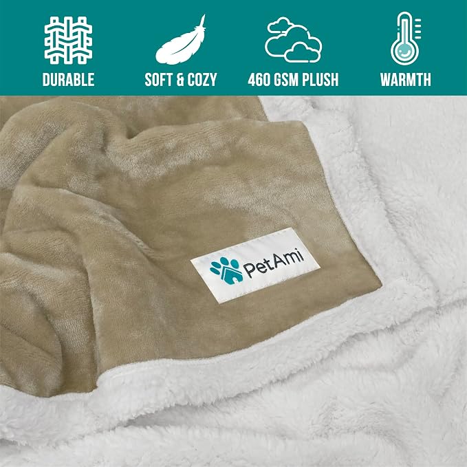 PetAmi Dog Blanket for Small Medium Dogs, Pet Bed Blanket Cat Puppy Kitten - Image 8