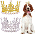 PET SHOW 2pcs Large Dog Crown Headband Sheep Big Pet Hat by PETSHOW