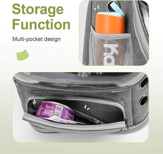 Expandable Cat Backpack, Cat Bubble Backpack Carrier - Image 8