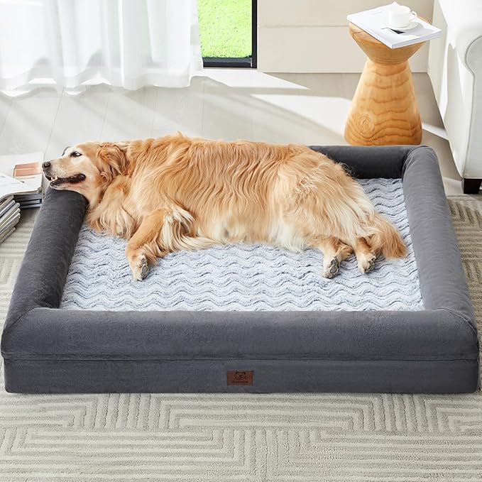 WNPETHOME XXXL Big Dog Bed, Washable Dog Couch by WNPETHOMEPETSHOME