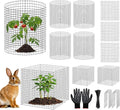 60Pcs Plant Protectors from Animals, Outdoor Plant Cages to Keep Animals Out Out by APOCHON