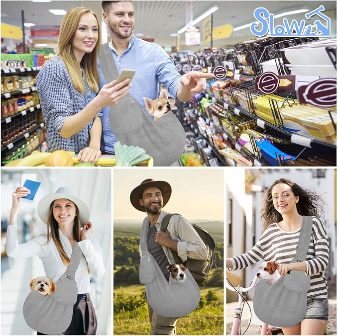 SlowTon Dog Carrier Sling - Image 7