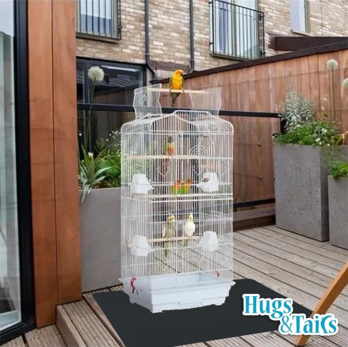 Under Pet Cage Mat for Bird Cages, Reptile Aquariums, Dog Kennels, - Image 6