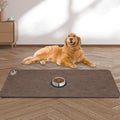 Large Pet Feeding Mat, 39.4" x 31.5" Absorbent Quick Dry Dog Mat by yuzshin
