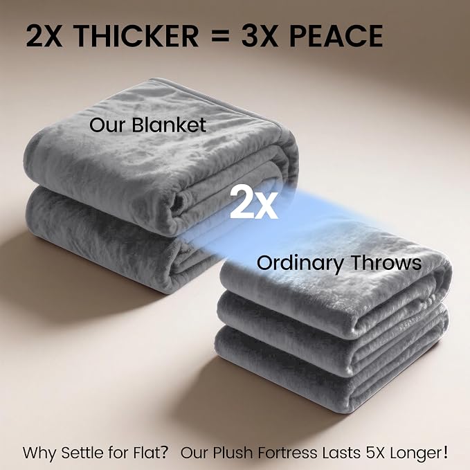 gogobunny Waterproof Blanket for Bed Couch Sofa, Liquid Pee and Fur Proof Pet - Image 6