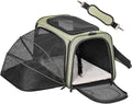 Petsfit Expandable Cat Carrier Dog Carrier, Airline Approved Soft-Sided by Petsfit