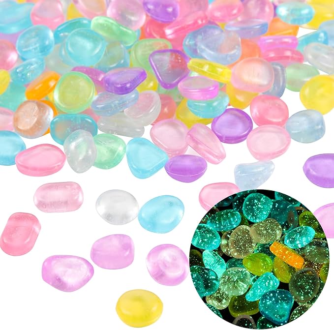 OSOPOLA 150 PCS Glow in The Dark Rocks by OSOPOLA