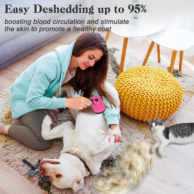 Self-Cleaning Pet Grooming Brush - Image 5