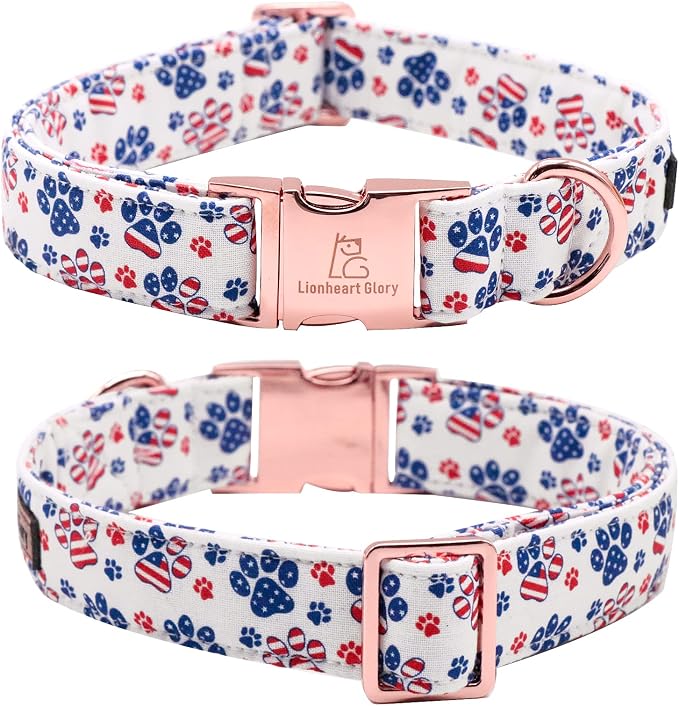 Lionheart American Flag Dog Collar - Image 3
