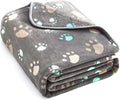 Allisandro 350 GSM-Super Soft and Premium Fuzzy Flannel Fleece Pet Dog Blanket by ALLISANDRO
