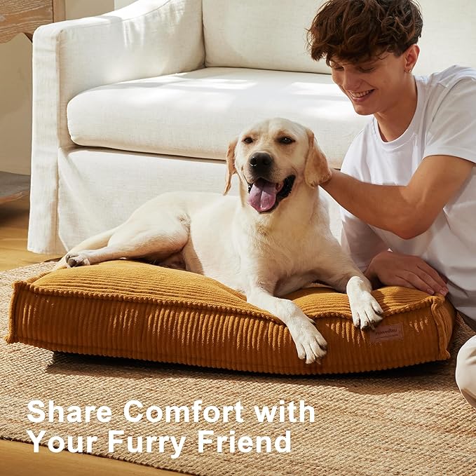 FUKUMARU 5.5-Inch Thick Dog Bed Mat, Washable Cat Bed - Image 5