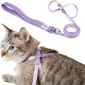 Cat Harness and Leash 2-in-1, Escape Proof Anti-Chocking Harness Adjustable by BuddyArmor