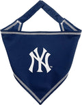 Pets First MLB New York Yankees TIE Bandana, Small/Medium. Dog Bandana Scarf Bib by PETSFIRST