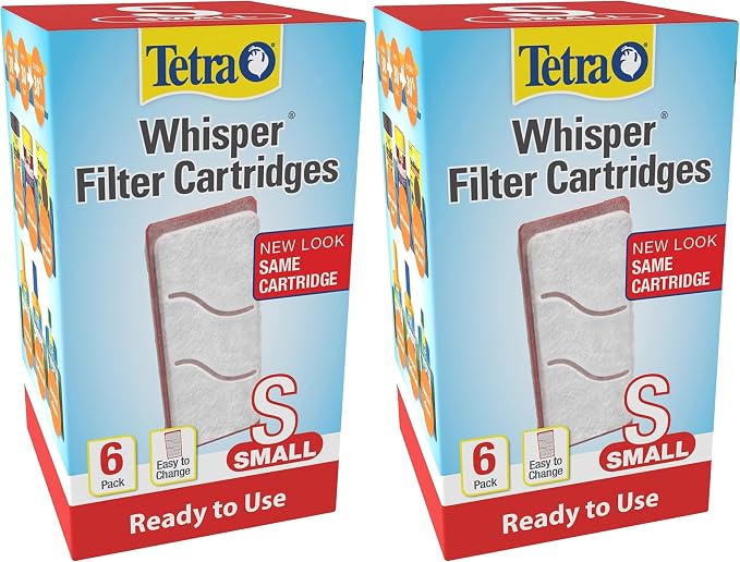 Tetra Filter Aquarium Cartidges, Removes Odors and Discoloration, Ready to Use by Tetra